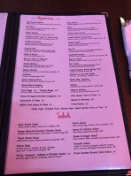 The Rubi Slipper Llc menu