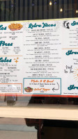 Retro Taco menu