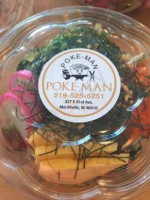 Poke-man food