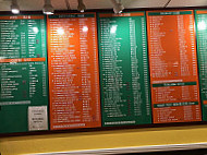 Tapioca Express menu