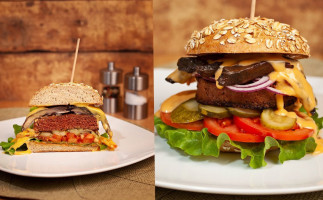 Bunte Burger food