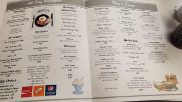 Nan's Coffee Bar menu