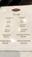 Gerarda's Place menu