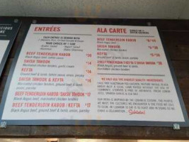 Sara's Market Bakery menu