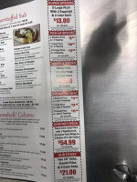 Roma Pizza menu