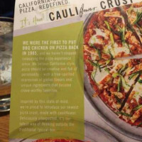 California Pizza Kitchen food