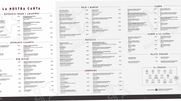 Rocxi Sant Joan menu