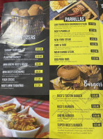 Rico´s Steak Grill menu