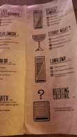 Luna's Tacos Tequila menu