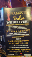 Namaste India food