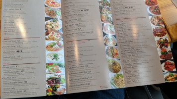 My Thai menu