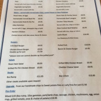 Bwyty Bach Catrin menu