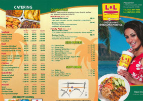 L&l Hawaiian Barbecue food