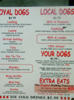 Loudogs menu