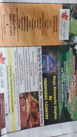 Maple Hills Golf Course menu