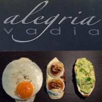 Alegria Vadia food