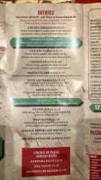Anthony's Pizza Pasta menu
