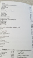 C J Market Deli menu