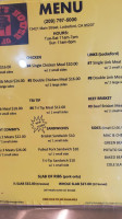 Daddy's House Of Ribs menu