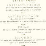 Taverna Anxa Menu