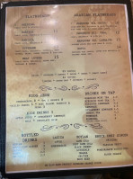 Zatar Cafe Bistro menu