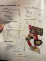 Yungane Korean menu