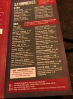 The Crest Sports Grill menu