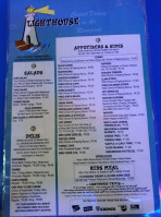 Fairport Landing Marina menu