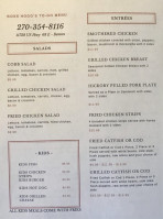 Boss Hoggs Grill menu