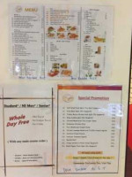 Masta Kafe menu