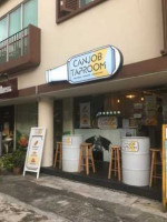 Canjob Taproom outside