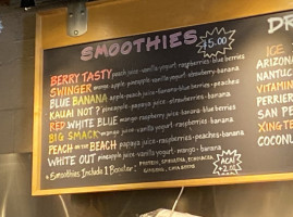 Big Wrap menu