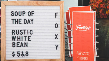 Foxtrot menu