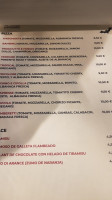 Pipistrello menu