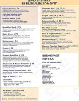 Doppio Zero Blue Hills menu