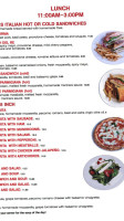 Antica Forma menu