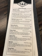 Bruz Beers menu