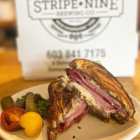 Stripe Nine Brewing food