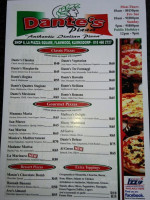 Dante's Pizza food