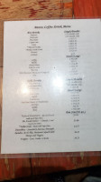 Bennu Coffee Llc menu