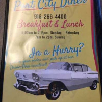 Port City Diner outside