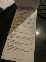 The 626 Craft Beer Cocktail menu