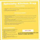 Prum's Kitchen Piatti
