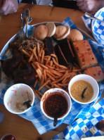 Dixie Blue Barbque food