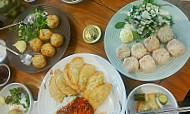 Mandoo Korean Dumplings food