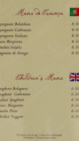 Salsa Bistro menu