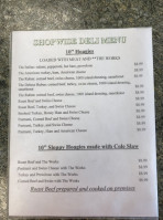 Shopwise Meat Market menu