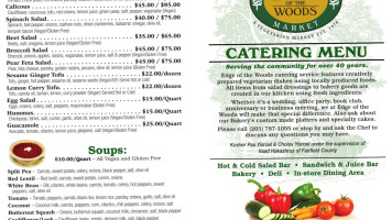 Edge Of The Woods menu