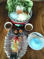 หนุ่ยปลาเผา food