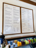 Toastique menu